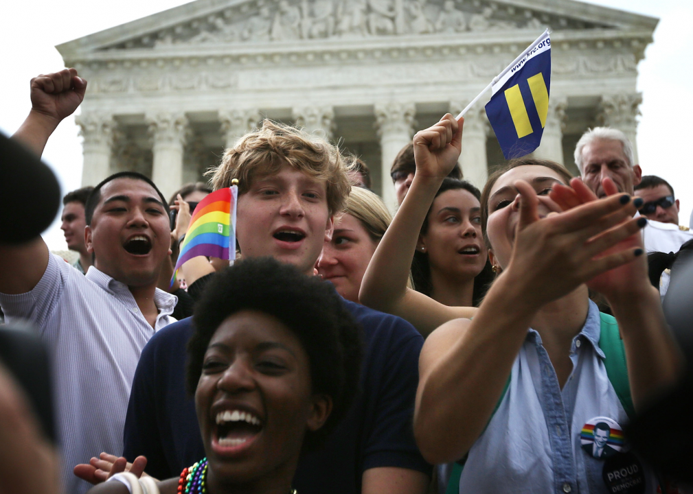 2013: Supreme Court recognizes same-sex marriage